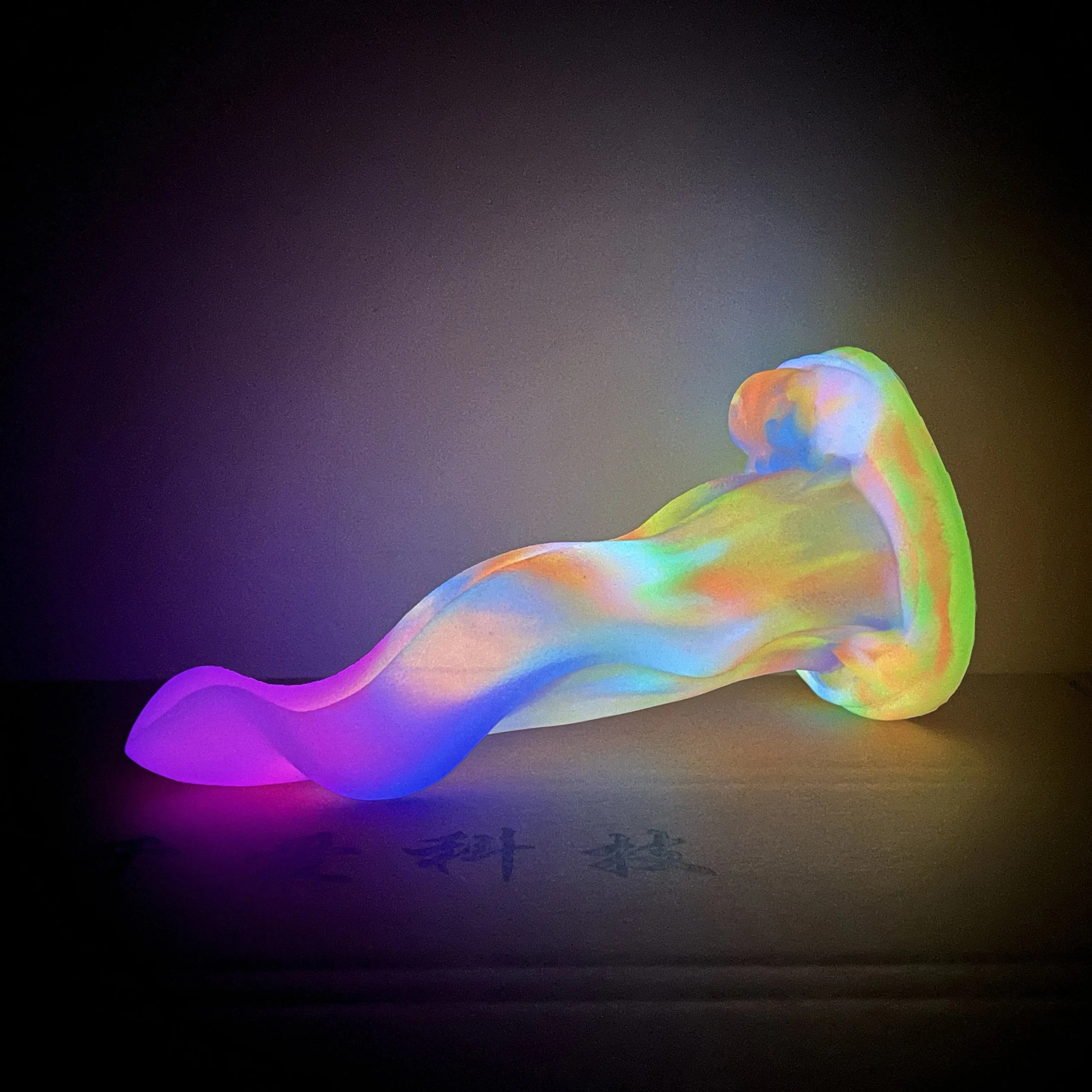 Glowing Xxl Huge Super Big Penis Silicone Sex Toy Mold Dildos for Women for Men