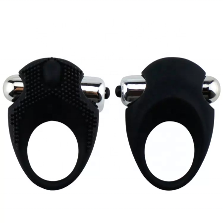 Sex Toys for Men Delay Ejaculation Battery Penis Ring Silicone Vibrating Cock Ring