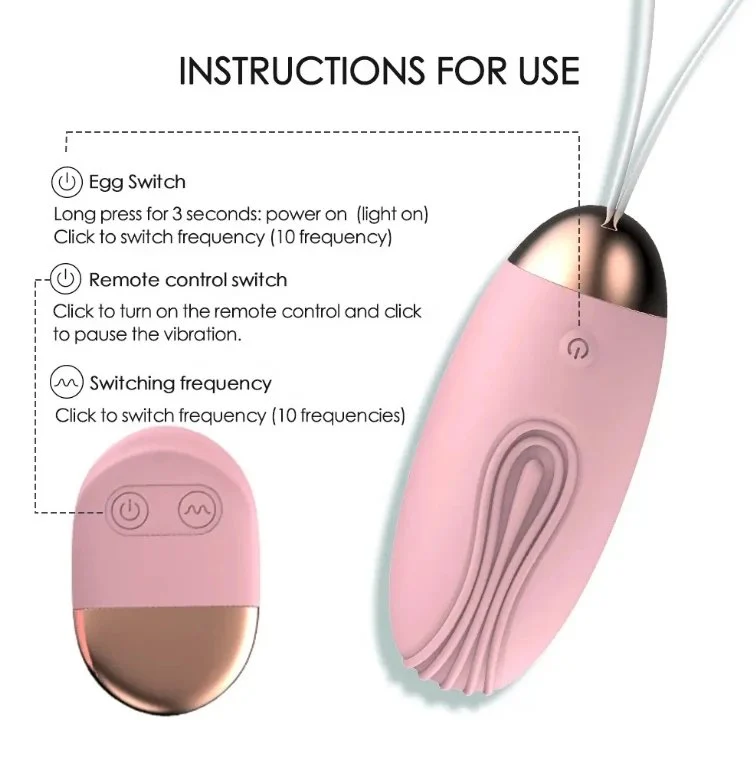 Wireless Remote Control Bullet Vibrator USB G Spot Clitoris Stimulator Lilo Sex Egg Vibrator