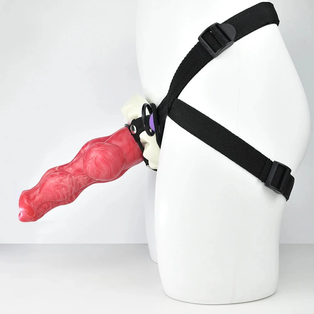 Huge 9.05 Inch Lesbian Artificial Strap Dildo Real Experience Adult Chastity Device for Women