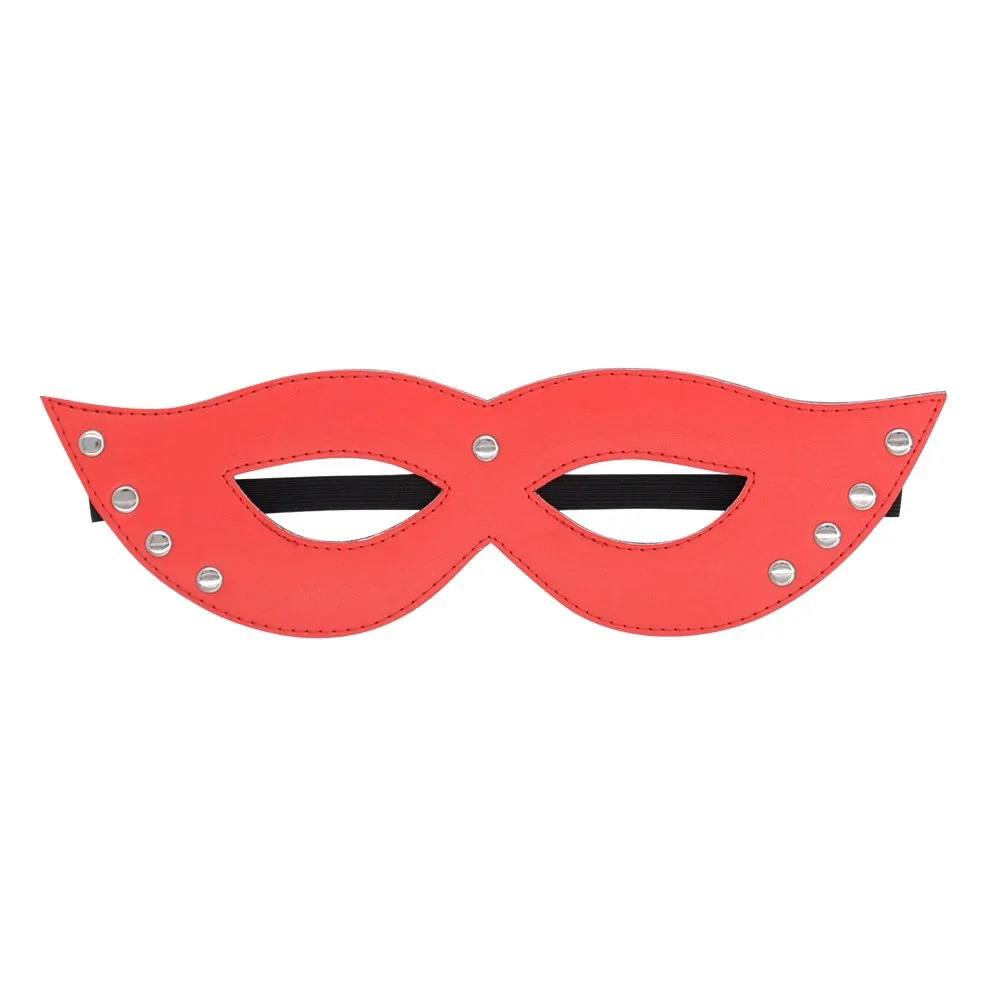 Bondage Leather Eye Mask Cosplay Couple Sexy Eye Patch Adult Product Bondage Elastic Mask Other Sex Toy