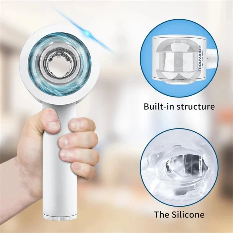Pussy Real Vagina Aircraft Automatic Telescopic Male Masturbator Cup Hair Dryer Shaped Masturbation Cup