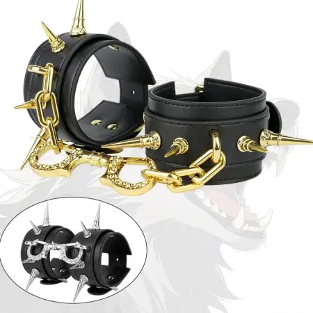 Leather Restraints for Adults Experience Cutting-Edge Stimulation and the Thrill of Confinement Available in 2 Colors