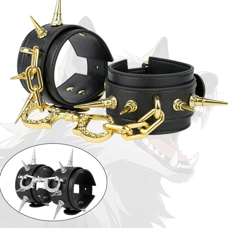 Leather Restraints for Adults Experience Cutting-Edge Stimulation and the Thrill of Confinement Available in 2 Colors