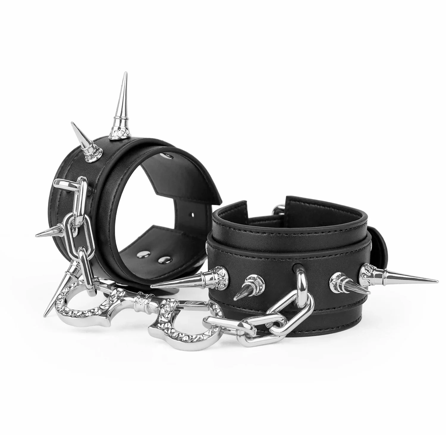 Leather Restraints for Adults Experience Cutting-Edge Stimulation and the Thrill of Confinement Available in 2 Colors