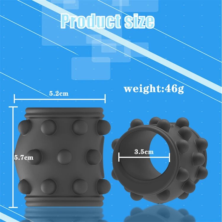 USB 10 Modes Delay Ejaculation Silicone Penis Ring Male Glans Masturbation Vibrating Cock Ring Sleeve