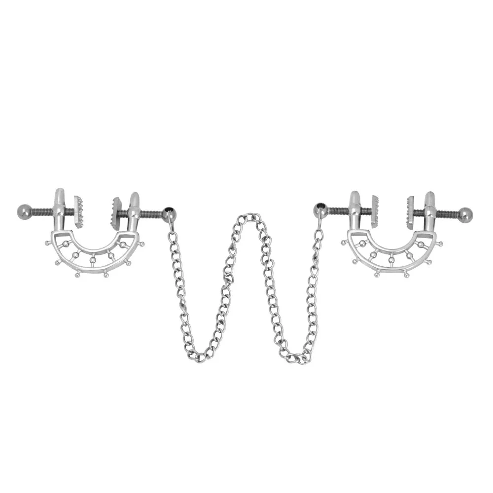 Rocking Moon Boat Adult Erotic Adjustable Nipple Clamp Teasing Flirting Nipple Clamp Sex Stimulator Breast Clip Sex Play