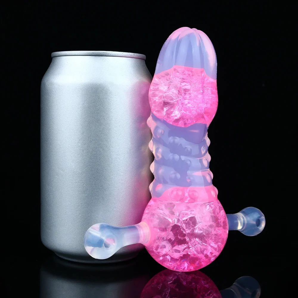 Liquid Silicone Training Bondage Mouth Gag Oral Stuffed Penis Mouth Passion Flirting Restraints Sex Toy Couple Sex Game