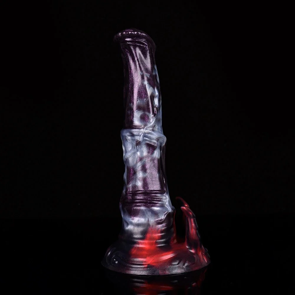 Horse Dildo Big Animal Alien Cock Masturbation Horse Cock Dildo Hands Free Silicone Big Realistic Rubber Anal Plug Sex Toys