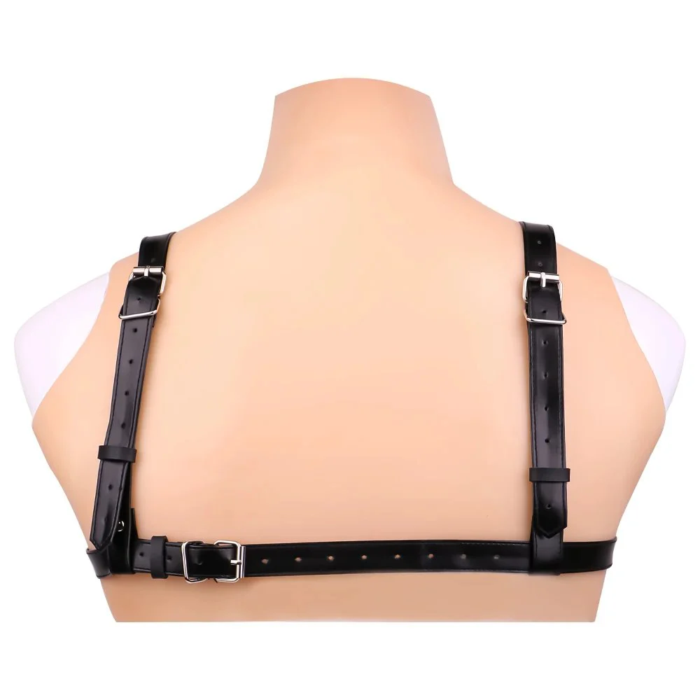 Heavy Metal Hollow Bra with Nipple Clamps Adult Sex Toys Erotic Couple Lingerie Cosplay Games Pleasure Sex Toy for Man Woman