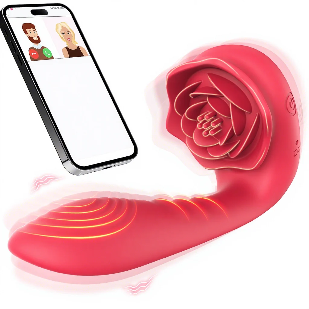 Women's Wearable Clitoral G-Spot Vibrator with 9 Speeds Remote Control Adult Toys for Couples Vibrator