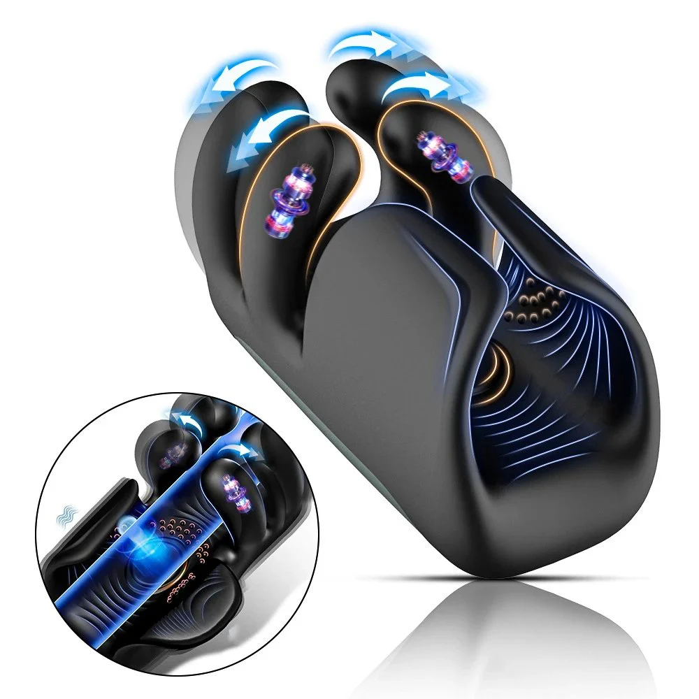 Rechargeable 10 Frequency Men Masturbation Toys Training Penis Vibrator Sex Toys Men