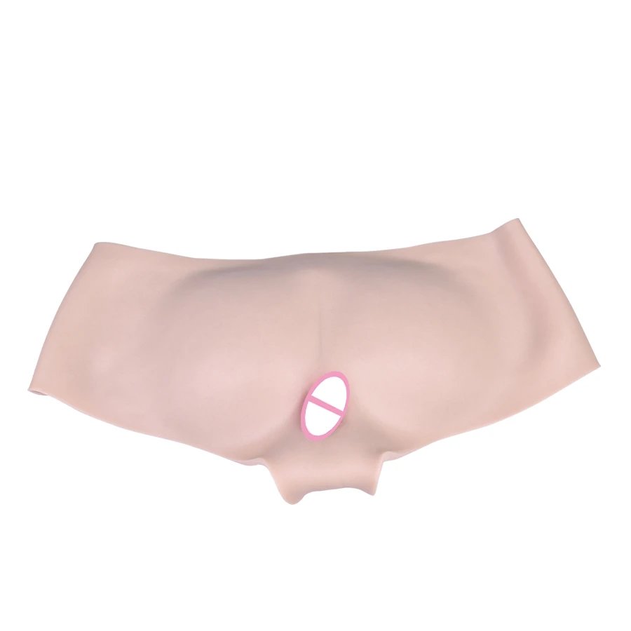 Men's Crossdresser Panties Realistic Sissy Silicone Panties for Gay Pussy Underwear Vagina Pants Pussy Underwear