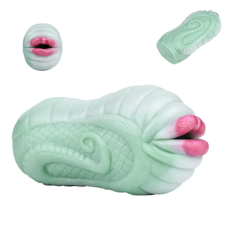 Reptile Snake Mouth Stroker for Men,Soft & Stretchy, Fantasy Male Masturbator,Pussy Vagina Male Masturbator