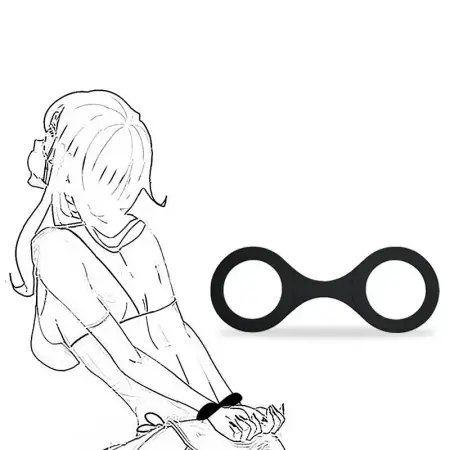 Silicone Handcuffs for Bondage Restraint Sex Toys