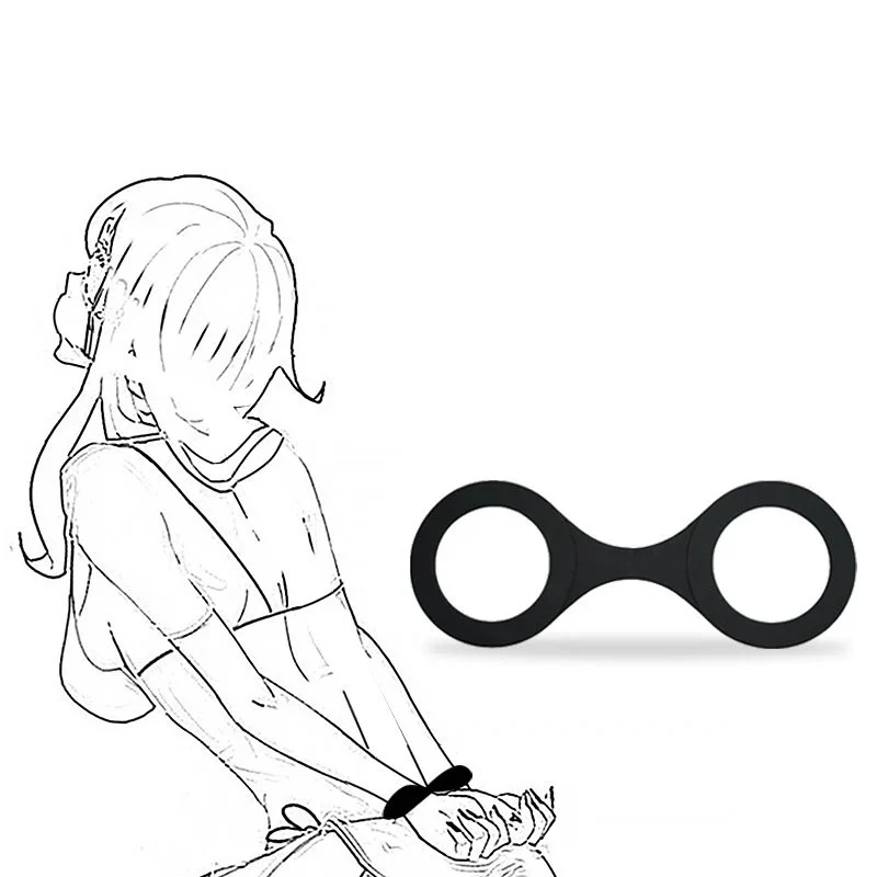 Silicone Handcuffs for Bondage Restraint Sex Toys