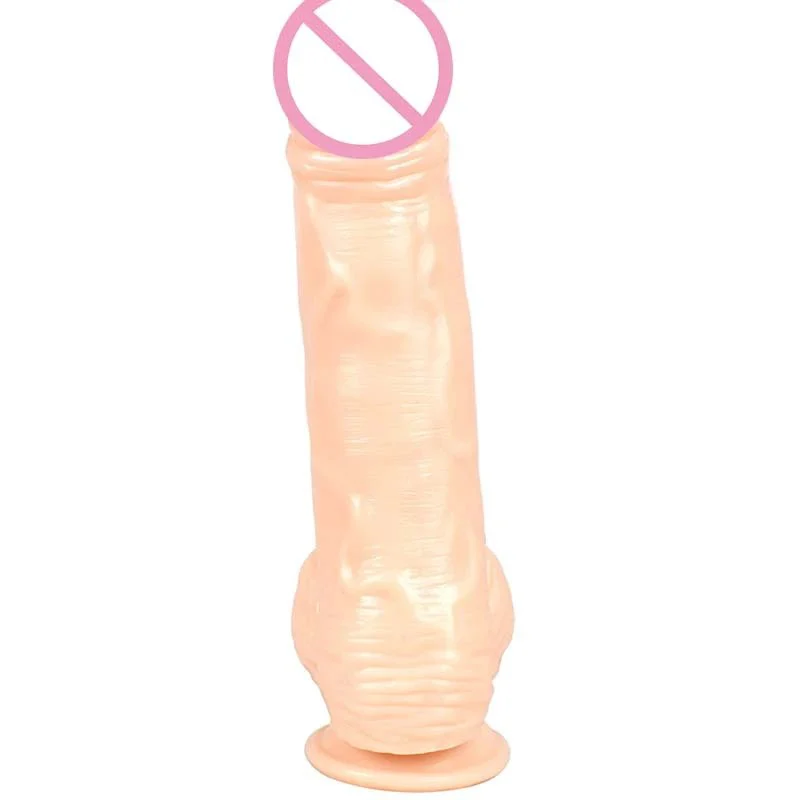 Sex Toys Silicone Large Realistic Penis Suction Cup Big Realistic Dildo Vibrator Adult Sex Thrusting Dildo Machine