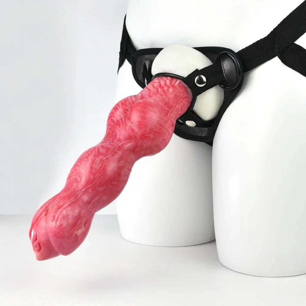 Large Size Realistic Silicone Penis Soft Fantasy Dildo With Belt Strap-On Sex Toys Adult Sex Products for Man Women