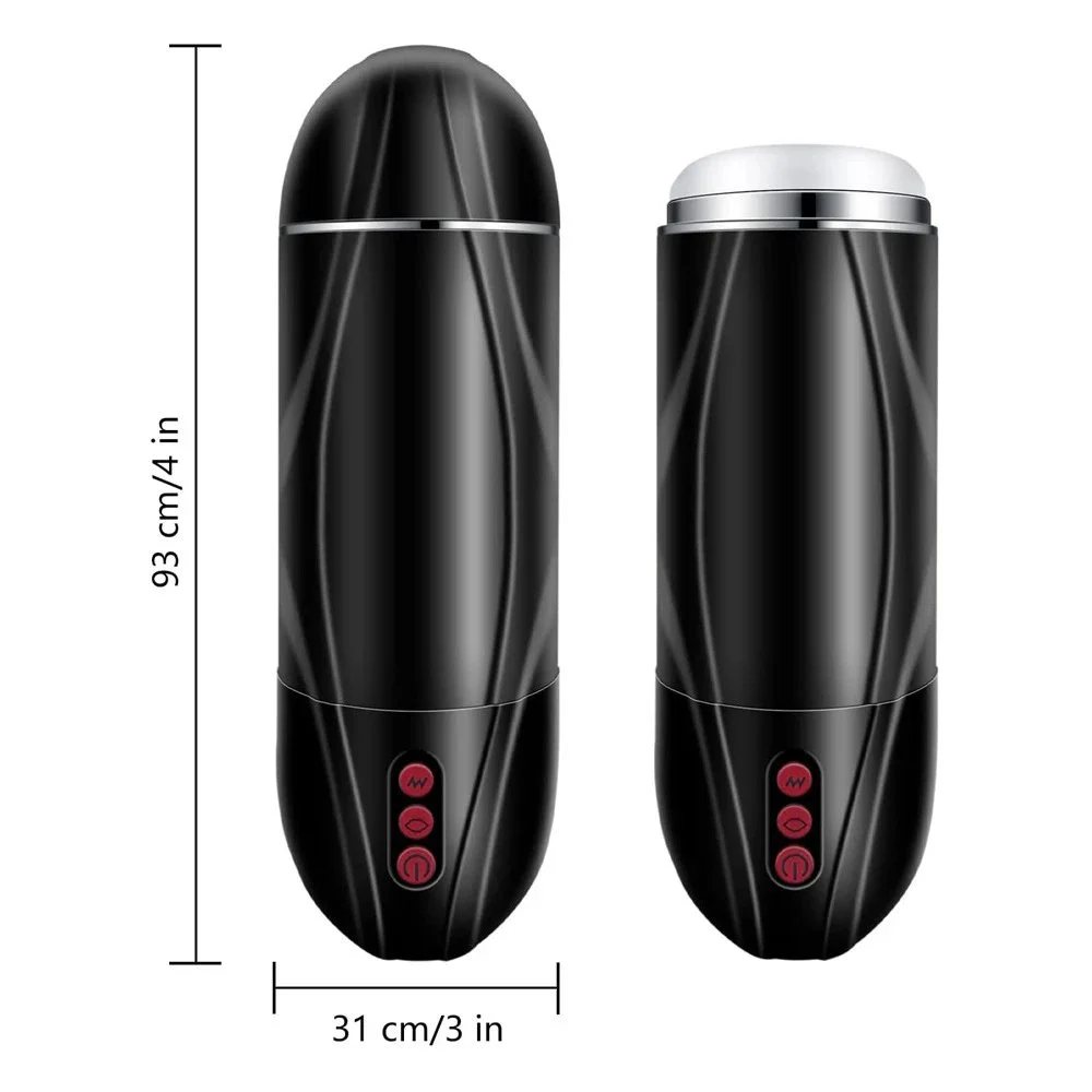 Rechargeable USB Multi-frequency Automatic Vibration Male Masturbation Cup Sucking Men Sex Toys
