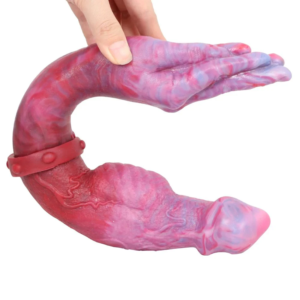 Huge Sex Toy Double Ended Dildo Soft Silicone Flexible Monster Big for Gay Men Lesbian Women