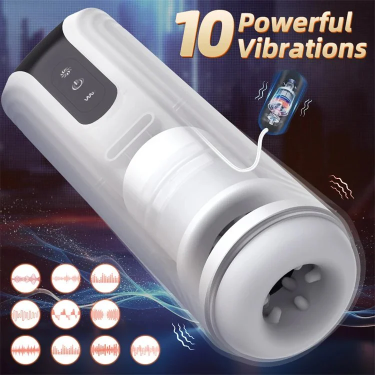 Sex Toys for Men Masturbating Vibrator Automatic Telescopic Rotation Male Masturbation Aircraft Cup