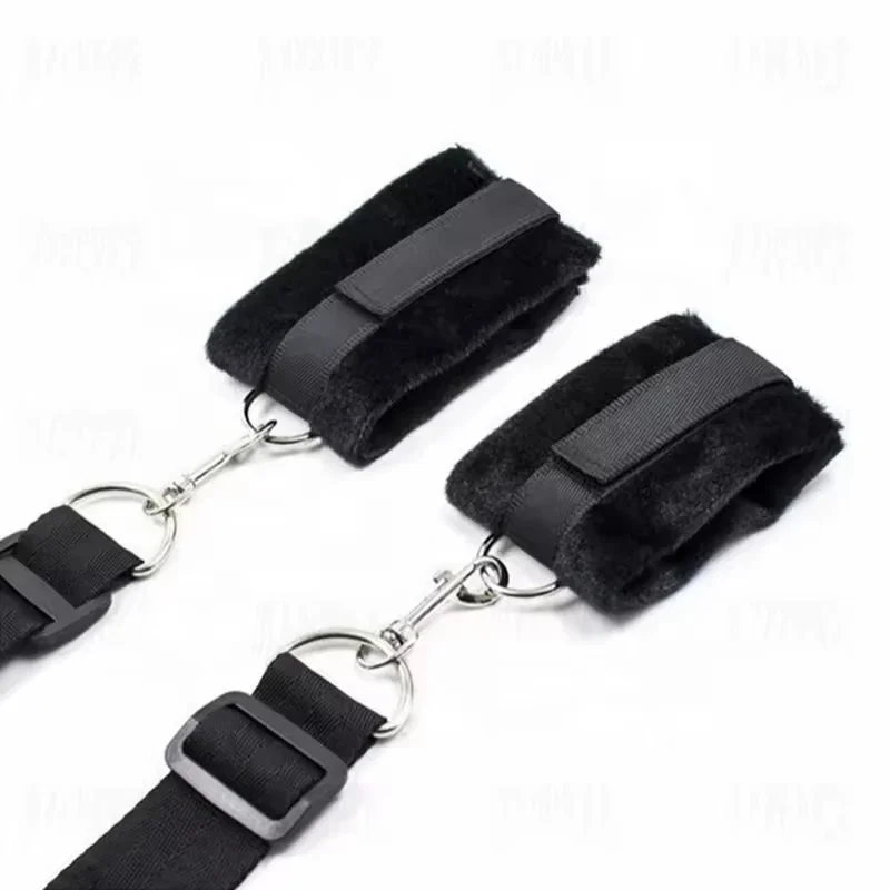 Plush Hand Cuffs Adult Bondage Restraints Soft Slave Bed Bondage Gear Sex Toys Couples Women