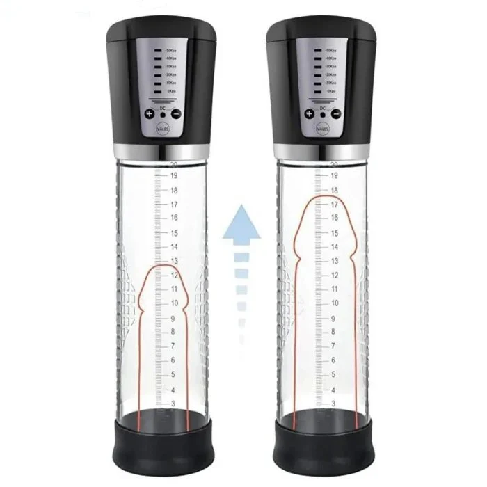 Men's Electric Penis Pump Extender Adult Toys Male Enhancement Vacuum Pumps with High Air Pressure Sex Products