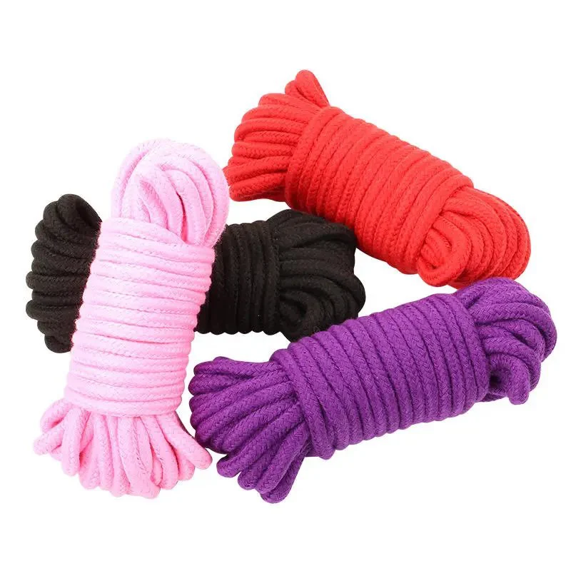Slave Rope Bondage Ties Soft 20m Cotton Sex Bondage Rope