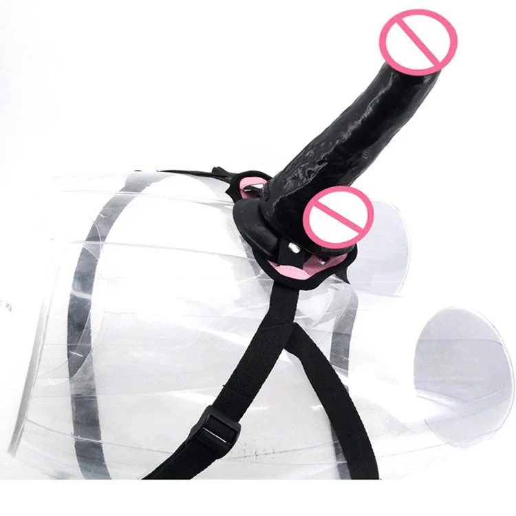 23.5cm Lesbian Sex Toy Dildo with Belt Strap on Dildo Ladies Dress Artificial Penis with Belt Strapon Dildo for Lesbian