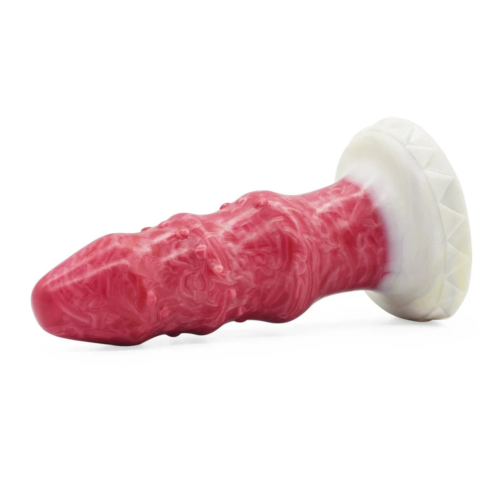 Large Anal Plug Penis Round and Full Mushroom Head Powerful Sucker Silicone Realistic Dildo for Women
