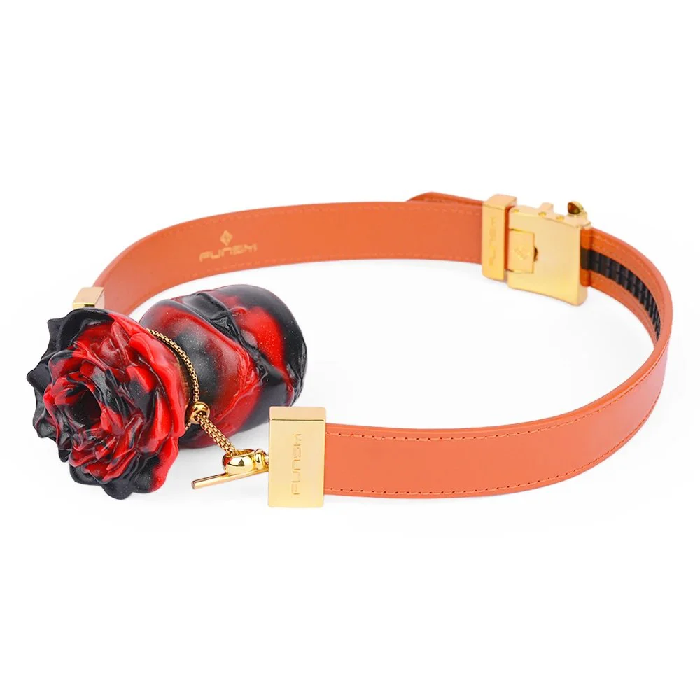 Soft Liquid Silicone Gag Leather Bondage Cosplay Couple Flirting Sex Toy Gag Set Game Toys