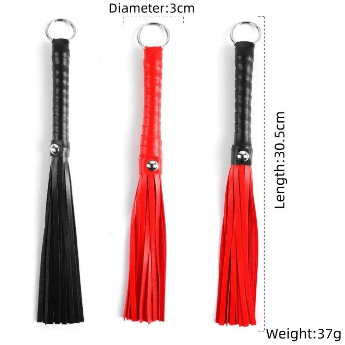PU Leather Adult Sex Toy Slave Spanking Whip Paddle Fetish Bondage for Couple for Game Play