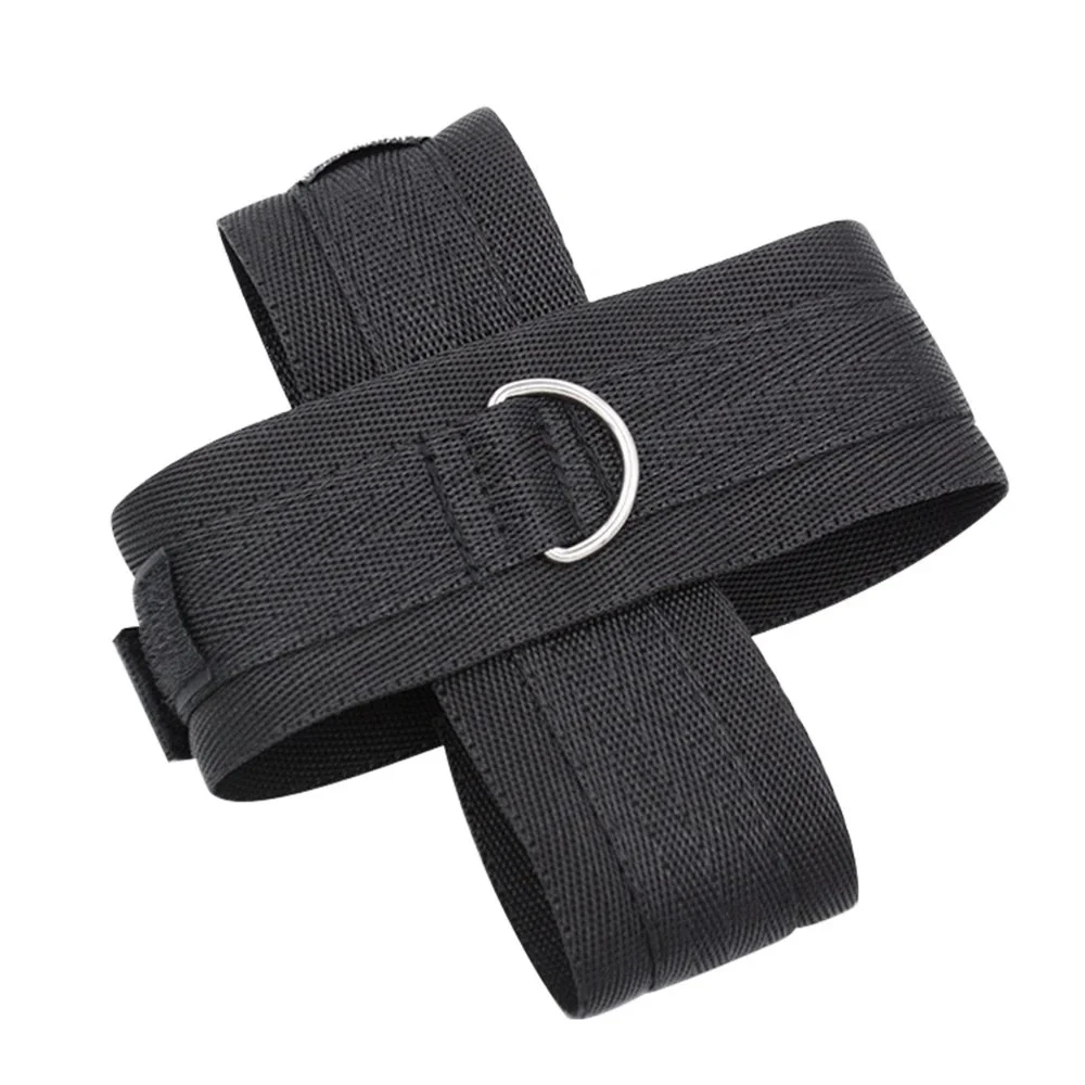 Bondage Cross Handcuffs Woven Tape Sex Handcuffs Velcro Buckle Sex Hand Chain Shackle Other Sex Toys