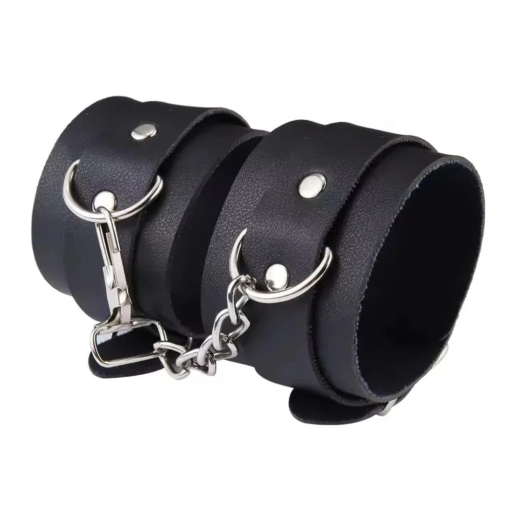 Set bundled handcuffs couple props sp training mouth ball adult sex toys sex aids