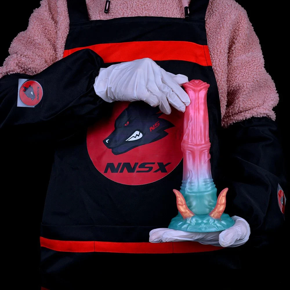 Horse Dildo Sex Toy Two Color Tentacle Dragon Dildo Monster Dildo Anal Plugs Sex Toys for Women alien Cock Toys