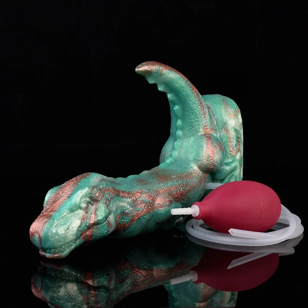 Launch Dinosaur Shaped Dildo Anal Plug Soft Fun Adult Toys for Men Women