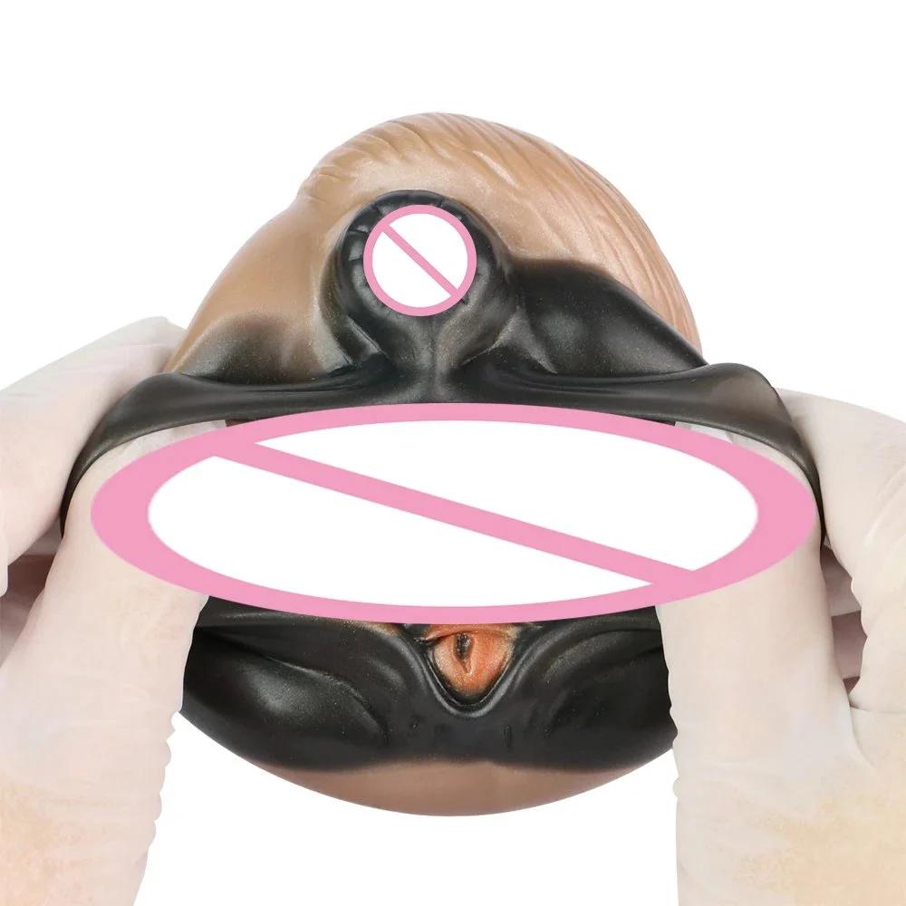 Silicone Male Masturbation Cup for Male Animal Vagina Toy with Skin Touch Masturbators Sex Toys for Men with Anal Tight Channel