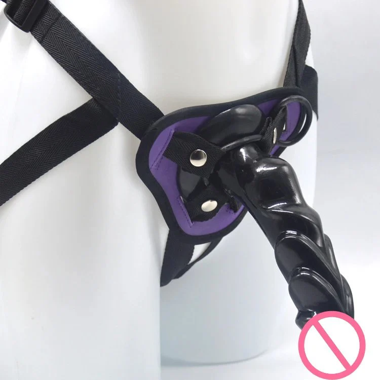 Lesbian Sex Toy Deer Horn Plastic Dildo with Pants Animal Penis with Belt Strapon Dildo for Women