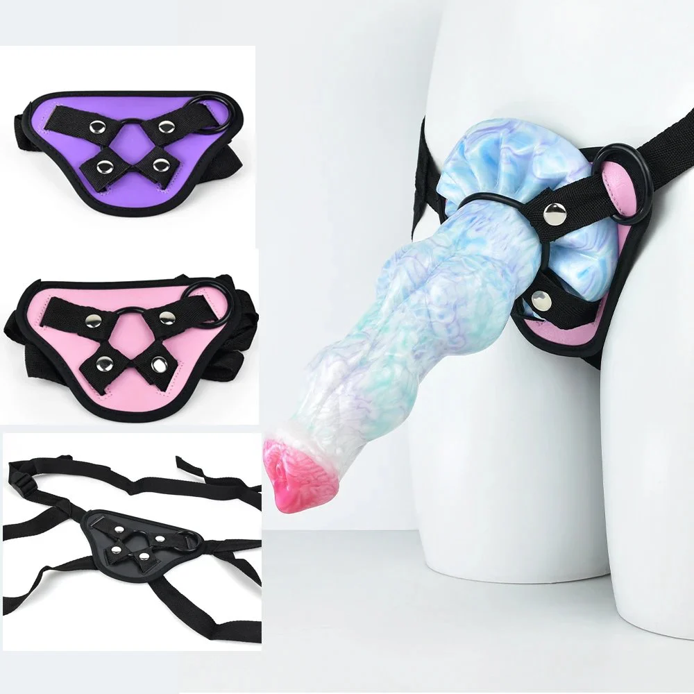 Lesbian Wearable Anal Dildo Panties Realistic Penis Strapon Anal Butt Plug Big Dick Anal Toy Sex Toys for Women Men