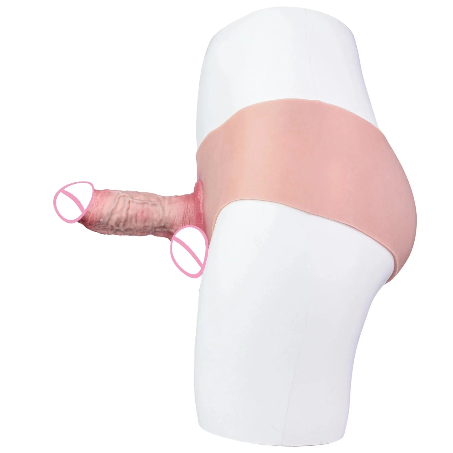 Hollow Penis Extender for Men Silicone Penis Sleeve Effectively Lengthens Penis Size and Enhances Sensation