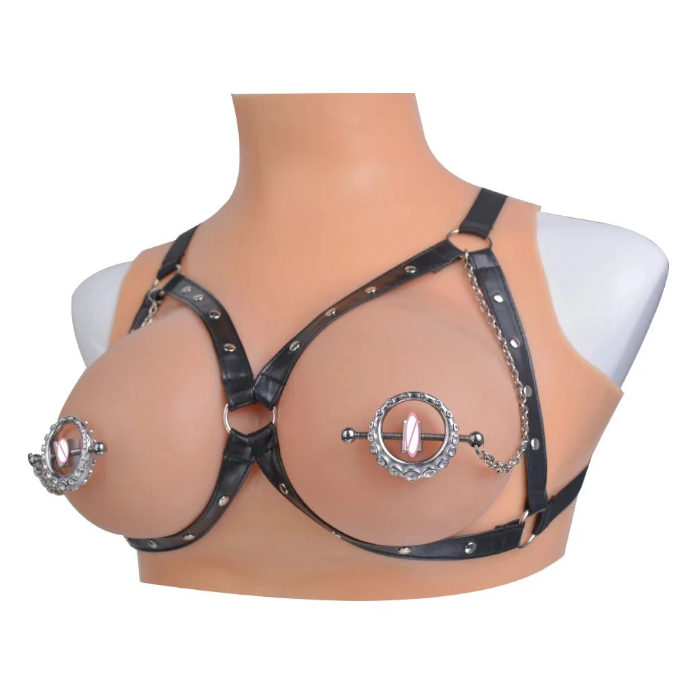 Sucking Plate Nipple Clamps Sex Toys Sexy Adjustable Stainless Steel Bondage Gear BDSM Adult Sex Toys Stimulating Sex Toys