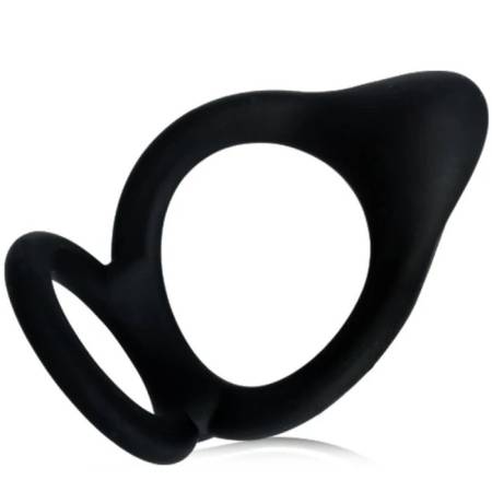 Men's Adult Sex Toys Double Cock Ring Silicone & TPE Material Delayed Ejaculation Penis Exerciser