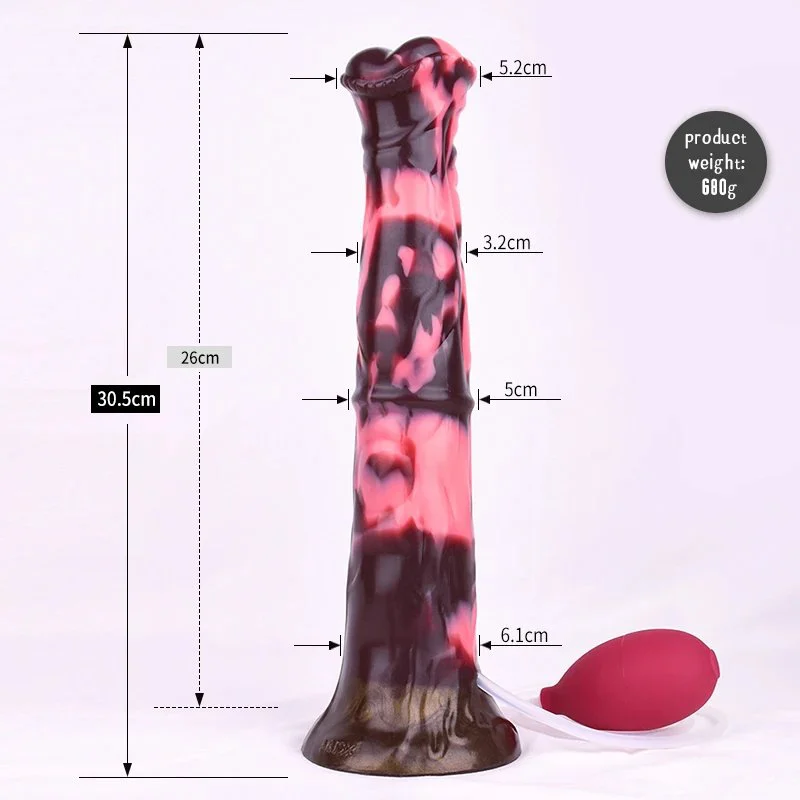 Silicone Squirting Horse Dildo Big Dildo Huge Dildo Adult Sex Toys for Men