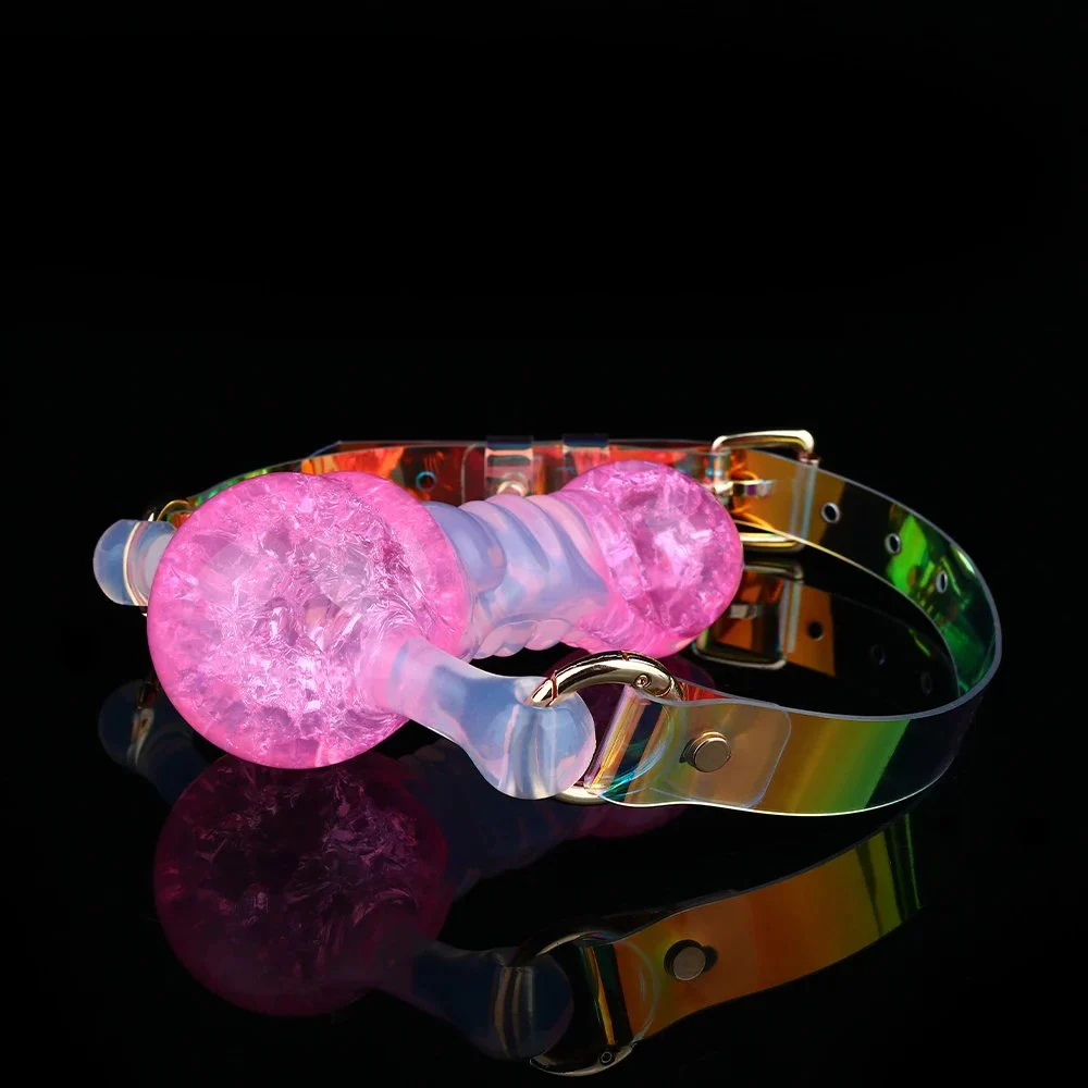 Silicone Dildo Mouth Gag Bondage Penis Insert Deep Throat Plug Sex Toy Penis Gags Ball Deep Throat,Bondage Restraints
