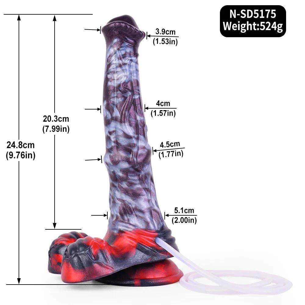 Long Big Cock Sex Toys Huge Realistic Dildo Silicone Horse Fantasy Penis With Suction Cup