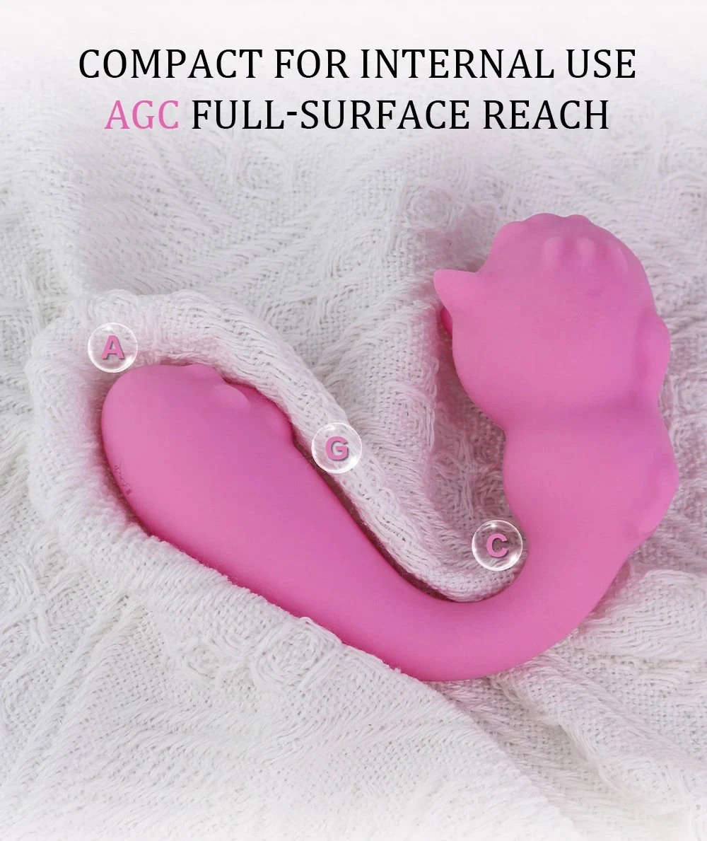 Small Vibrator Bullet Animal Cute cat Shape Rechargeable Clitoral Adult Sex Toy, Rabbit Clitoris Stimulator Vibe for Women