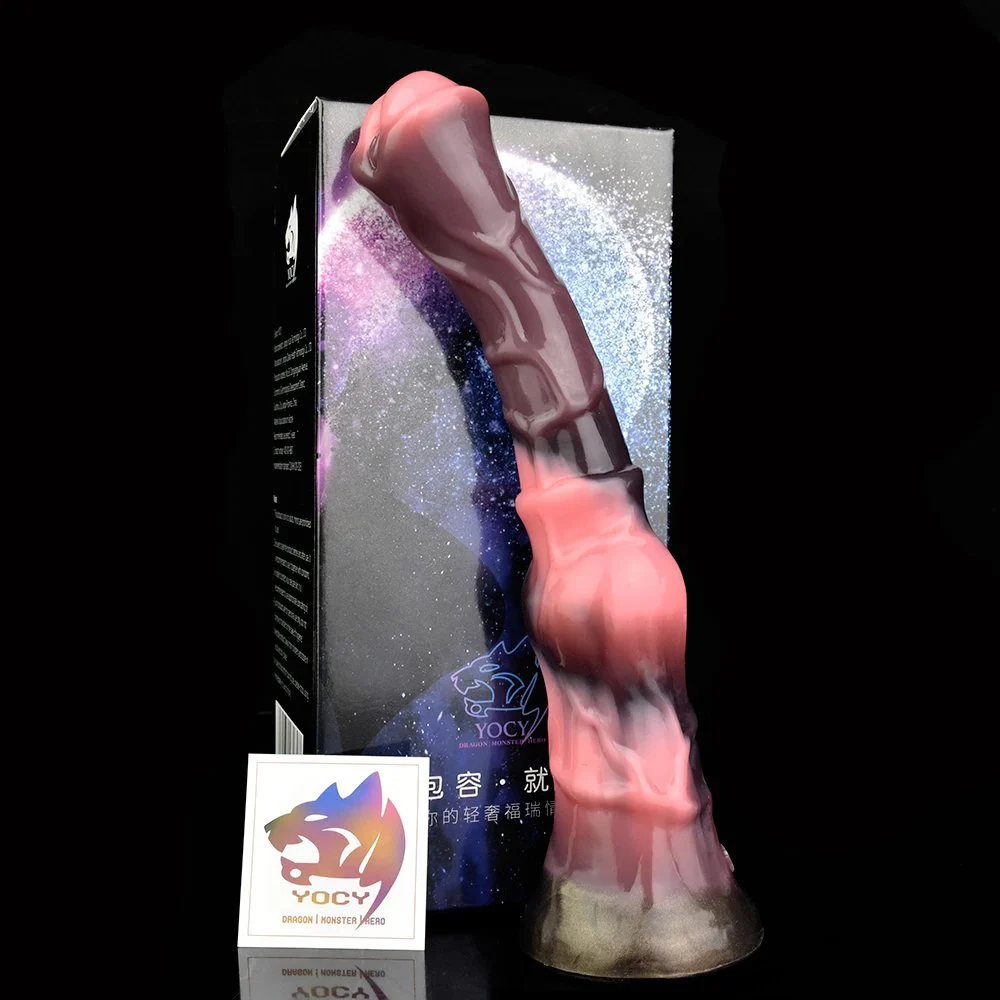 Long Horse Dildo,Soft Flexible Horse Dildo Silicone Realistic Animal Dildos, Realistic Horse Dildo with Suction Cup