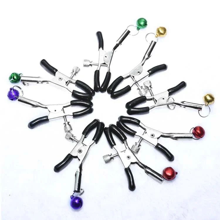 Bondage Toys Breast Stimulator Female Sex Toy Nipple Clamps with Ring