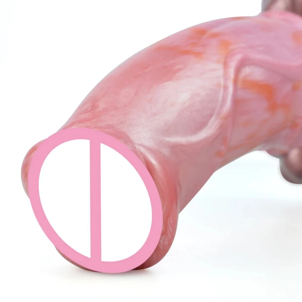 Silicone Cock Elephant Nose Vagina Dildo Soft Rubber Penis Anal Plug Sex Toy for Women Men