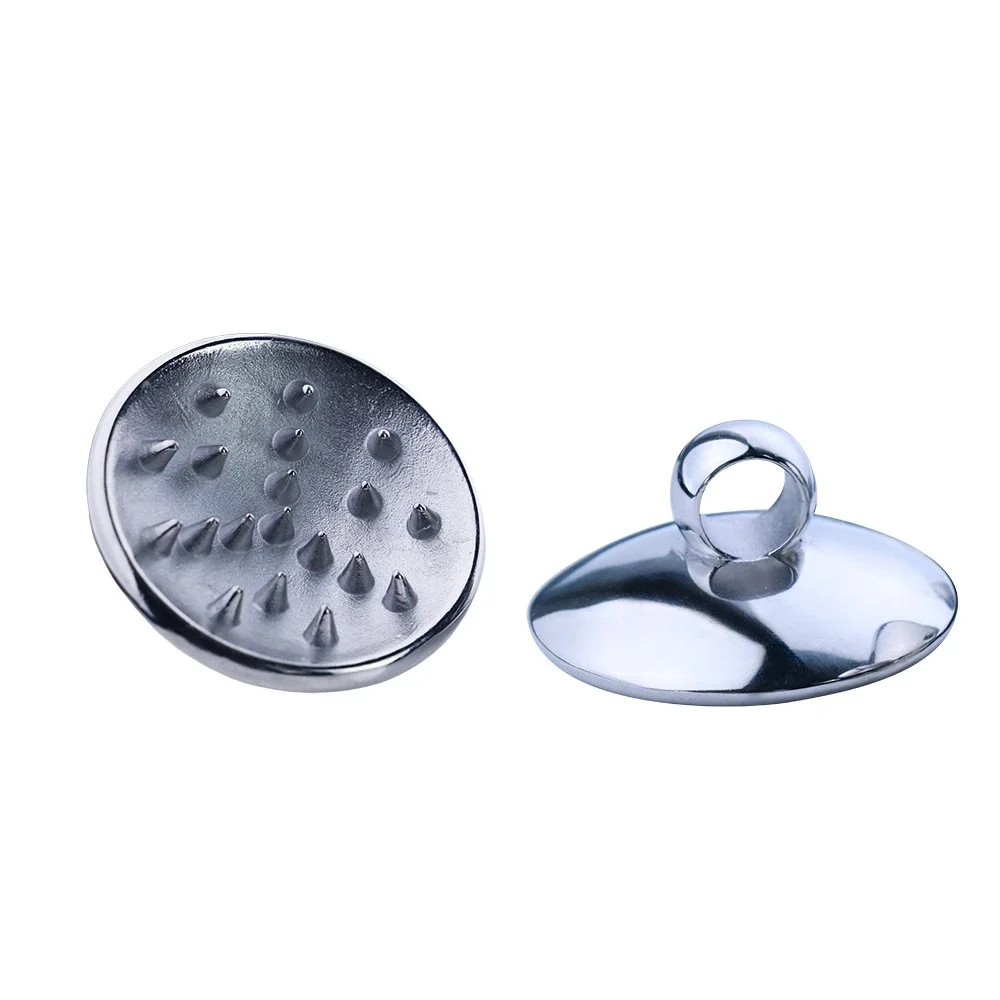 Wearing Metal Nipple Stimulator Nipples Leather Chest Bondage Bra Sensory Toys for Women